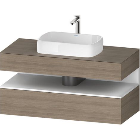 Duravit Collection One Meuble sous-vasque sur console, 1 tiroir,