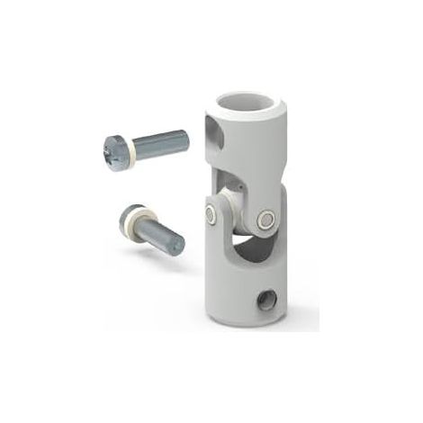 Genouillère d'entraînement 12mm – Acier zingué et aluminium – Transmission fluide pour manivelle de volet roulant – Installation facile (1/5)
