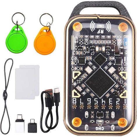 Chameleon Ultra Smartcard-Emulator-Upgrade + 2 RFID-Chip-Lesegeräte für Karten/Schlüsselanhänger CUID 125K 13,56M, NFC-Duplikator (1/5)