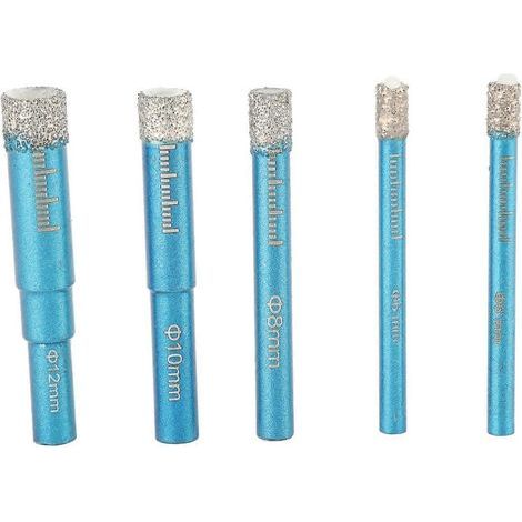 Set mit 5 Diamantwerkzeugen zum Öffnen von Schweißlöchern, Multifunktionsmaschine zum Bohren von Marmor, Fliesen und Glas, Zubehör für Elektrowerkzeuge (1/3)