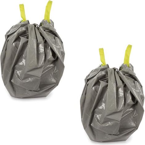Lot de 2 SACS DE JARDIN - Utra Résistant - POLYÉTHYLÈNE - 130 L