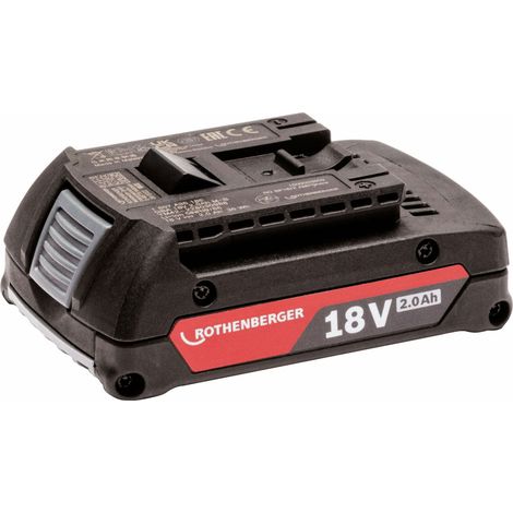 ROTHENBERGER RO BP18/2 Akku, AMPS, EU, Grundgerät- 1000003859ROTHENBERGER RO BP18/2 Batería, AMPS, EU, Unidad Básica- 1000003859