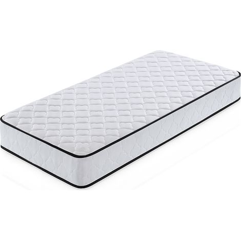 Matelas à ressorts ensachés 90x200 cm H3 7 zones avec protège-matelas (1/5)