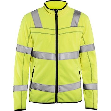 Veste de travail micropolaire haute visibilité 4941 - Jaune fluo XXL (1/5)