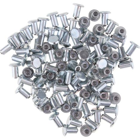 100pcs 11mm voiture moto roue pneu anti-dérapant vis goujon de neige spike (1/5)