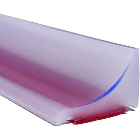 100cm Transparent Barrier de Douche-Anti DéBordement pour Douche à L'Italienne Silicone Auto-AdhéSif Barrages de Seuil Douche Barrière Douche et SystèMe RéTention pour Sol de Salle de Bain-INHHUB (1/5)