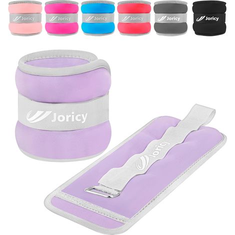 Poids Cheville Poids de Poignet Poids pour Cheville 1 2 3 4 5 6 8 10 kg la Paire Poids Poignets pour Perte de Poids, Bracelets Lestés pour Exercice Marche Jogging Poids Musculation (1/5)
