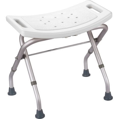 Asiento de ducha plegable y ajustable - Máx. 100 kg MSV