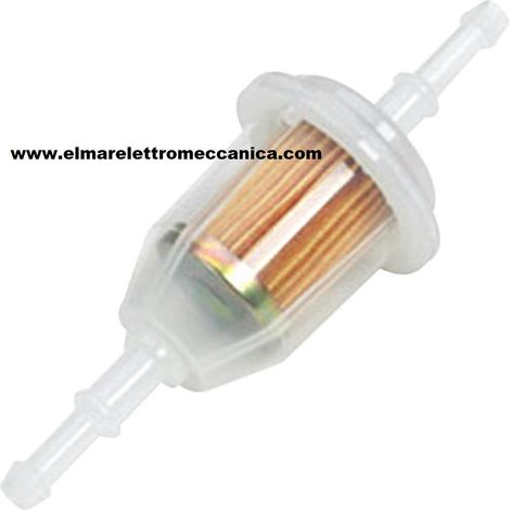 Filtro combustibile con attacchi per tubo 1/4 5/16  351015