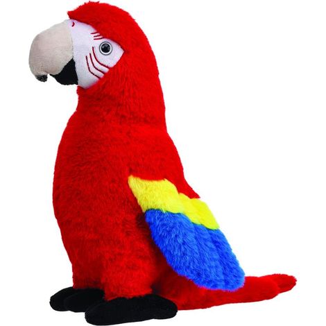 Pappagallo Ara rossa 40 cm
