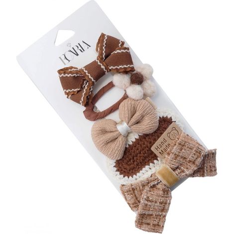 Ecarla Haarspangen-Set für Mädchen SP241, 5-teilig