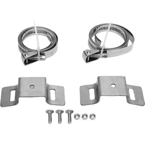 Supports de fixation pour panneaux de signalisation sur poteaux de grande taille matériel de fixation réglable pour panneaux de signalisation avec pinces pour vase d'expansion de chauffe-eau (1/5)