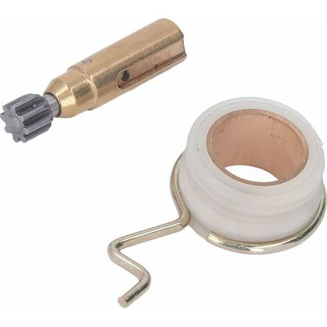 Ej.Life Pompa dell'olio per motosega con ingranaggio a vite senza fine in alluminio e ferro, accessori per pompa dell'olio per motosega MS170 MS180 MS210 MS230 MS250 1123 640 3201