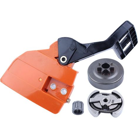325 7T Chain Brake Handle Clutch Cover Drum Bearing Kit For Husqvarna 142 141 136 137 Chainsaw Spare Parts (1/5)