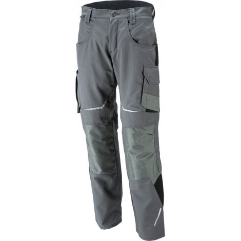 Pantalón de trabajo mujer antracita/negro, Talla 42
