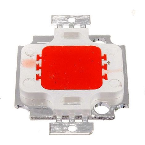 Lampe frontale LED COB 10W puissante, lumière rouge intense pour éclairage longue portée (1/3)