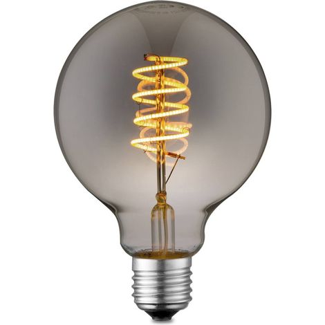 LED E27 Lampe "E27 G95 LED 4W" aus Glas von Lucande