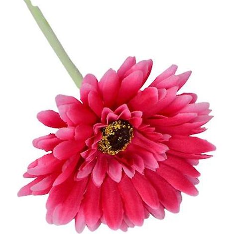 1 branche de chrysanthème artificiel, magnifique et réaliste, pour la décoration de votre jardin.rose rouge (1/5)