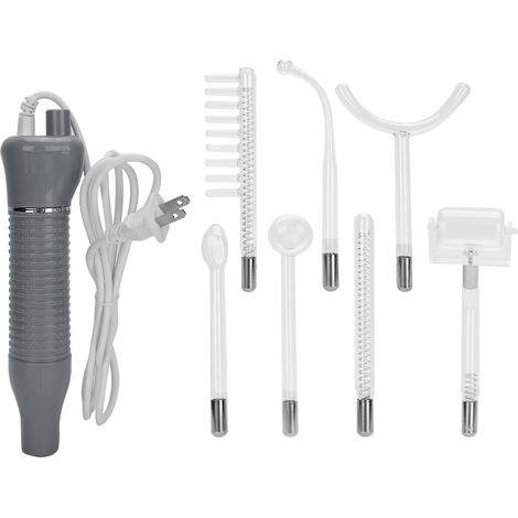 Lot de 7 baguettes d'électrothérapie ozone 110V US, appareil anti-acné haute fréquence pour soin cutané. (1/5)
