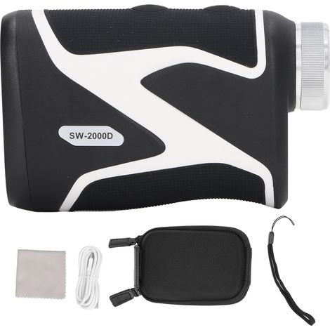 Télémètre Laser Portable Précision Mesure Distance Chasse Golf Chasseur Optique Monoculaire Longue Portée Outil Extérieur (1/5)