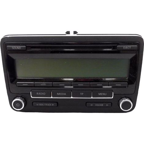 [PRODUIT D'OCCASION] Autoradio VOLKSWAGEN Polo V Phase 1 (6r) 2009-... ♻️ Ref Oe. 3c8057195x - Garantie à vie (1/4)
