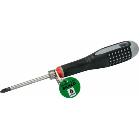 Schraubendreher Bahco ph3x150mm ergonomischer Griff Sicherheitskragen (1/3)