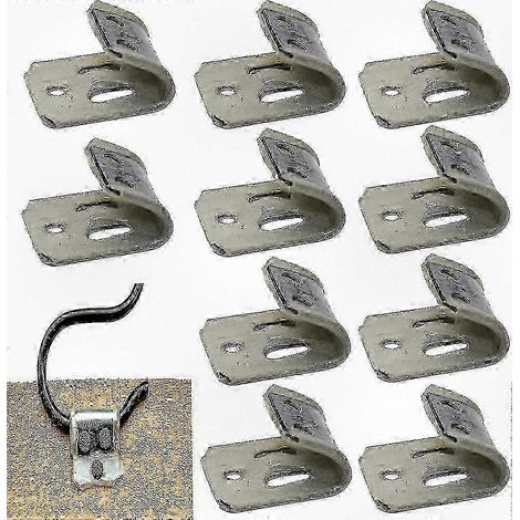 Clips de ressort pour rembourrage de meubles, compatibles avec la réparation de chaises et de canapés, ensemble de 20 pièces. (1/5)