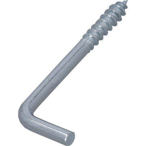 Suki Schraubhaken gerade 40 x 3,0 x 15 x 14 mm, verzinkt K25