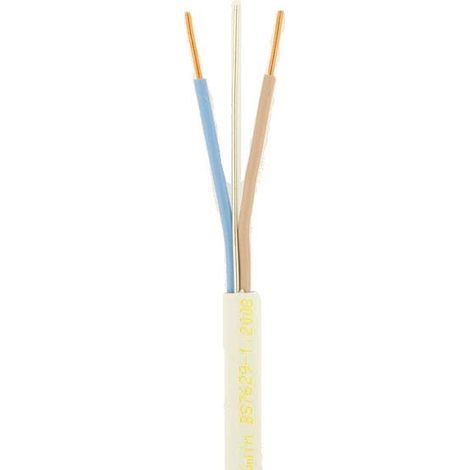 Câble d'alimentation RS PRO 3G1,5 mm² Blanc, 100m ( Prix pour Bobine de 100 Mètres )