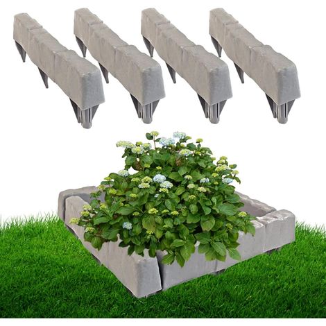 Kanteneinfassung Für Gartenbau Naturstein Blumenbeet
