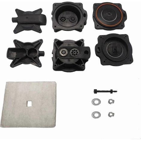 Kit de réparation et de reconstruction de la membrane de pompe à air pour pompe septique Hiblow HP-100 HP-120 80PD000040 (1/5)
