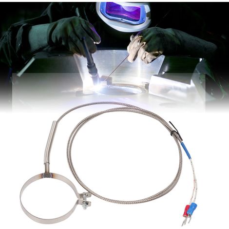 BERM/Belme Ringthermoelement zur Temperaturmessung, leitfähiger Draht, Spritzgießmaschine, Zylindermaterial, Thermoelementdurchmesser: 50 mm, 1 m (1/5)