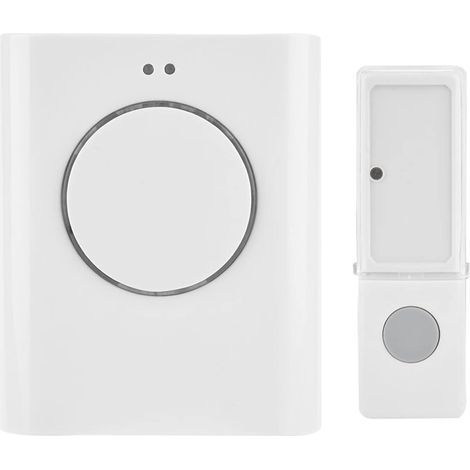 Kabellose Türklingel, kabelloser Türgong, kabelloser Sprachklingelton mit integrierter USB-Schnittstelle, 200 Meter Reichweite der Fernbedienung für Zuhause, Fabrik, Hotel (1/5)