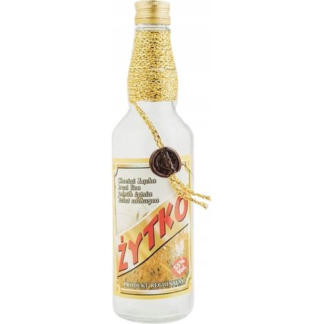BOTELLA DE CENTENO DECORATIVA