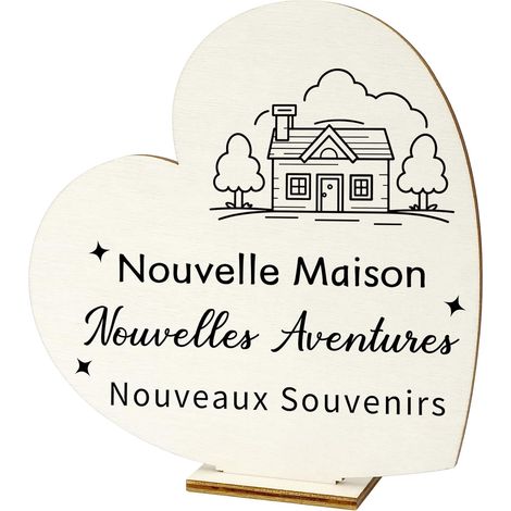 Planches D'amour Cadeau Crémaillère Pour Couple Et Nouvelle Maison - Idée Cadeau Original (1/5)