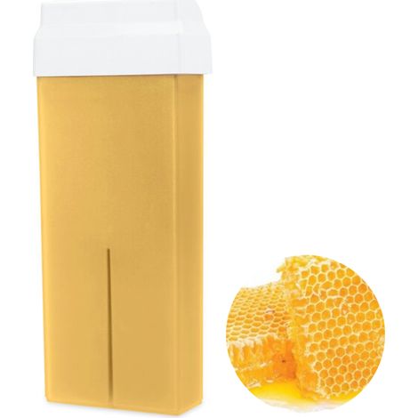 Cire au miel naturelle professionnelle pour épilation à chaud, adaptée aux peaux sensibles, 100 ml
