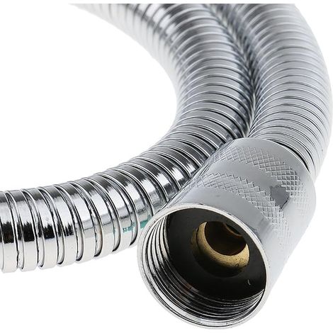 Flexible de Douche en Acier Inoxydable, 70 cm Tuyau de Douche DN15 Tuyau (1/3)