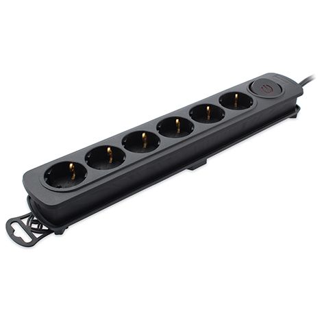Regleta Enchufes 6 Tomas con Interruptor TM Electron 250 V (1/4)