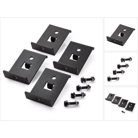 Goal Zero 50/100 Kit Staffe di montaggio Boulder 4 pz. ( 44050 ) per moduli solari Boulder 50 e Boulder 100 (1/5)