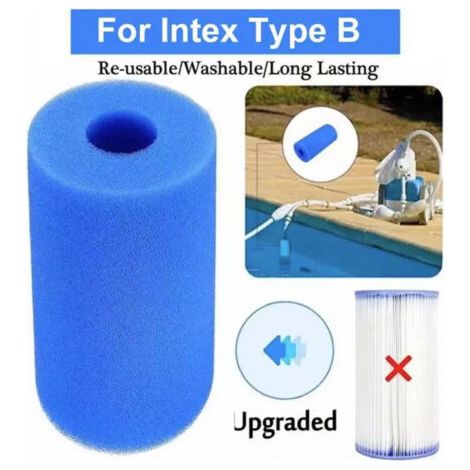 Bio-Éponge Filtrante Cylindrique Lavable et Réutilisable de Type B – Haute Performance pour Aquarium, Fontaine, Système Hydroponique et Bassin – Support de Culture Bactérienne, (1/3)