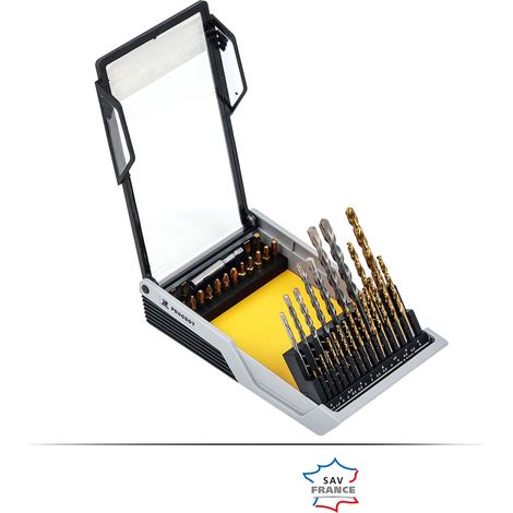 Coffret 37 pièces métal/béton/vissage Intensif (1/4)
