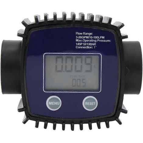 K25 1-Zoll-Digital-Turbinen-Durchflussmesser für Dieselkraftstoffpumpen und Flüssigkeitsleitungen, 2,3 V DC (1/4)