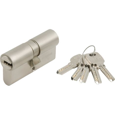 Cilindro Mcm Seguridad R. As6 Niquel 35X35 Europeo (1/3)