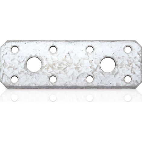 BGS TECHNIC Lochplatten-Verbinder, 100x35x2,5 mm (1/2)