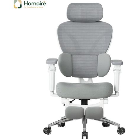Meuble de rangement avec tiroirs, gris, en décor bois 49 x 50 x 123.5 cm HOMAIRE (1/5)