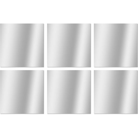 Set di 6 specchi quadrati 10x10 cm SANS MARQUE (1/2)