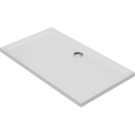 Signature Boundary Rectangular Stone Resin Shower Tray 1400mm x 900mm (inc Waste)