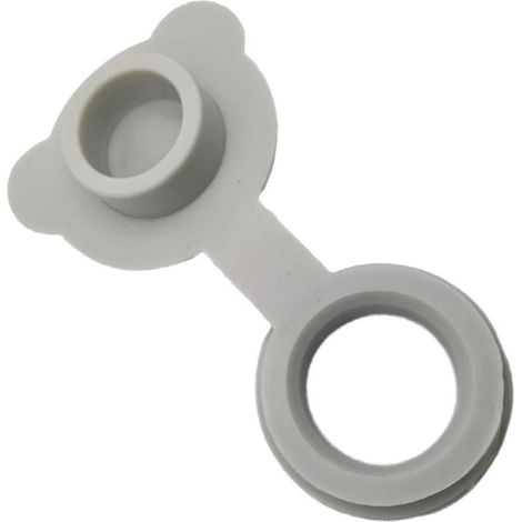 Baignoire stopper universel ajuster le bain de baignoire rainuré en silicone à l'épreuve de fuite facile à installer et à retirer le bouchon de bain (1/4)