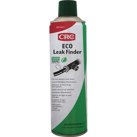 Lecksuchspray Eco Leak Finder farblos DVGW,NSF P1 500 ml Spraydose CRC (1/2)