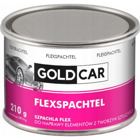 Masilla flexible Goldcar Flexspachtel para plásticos, 210 g (1/2)